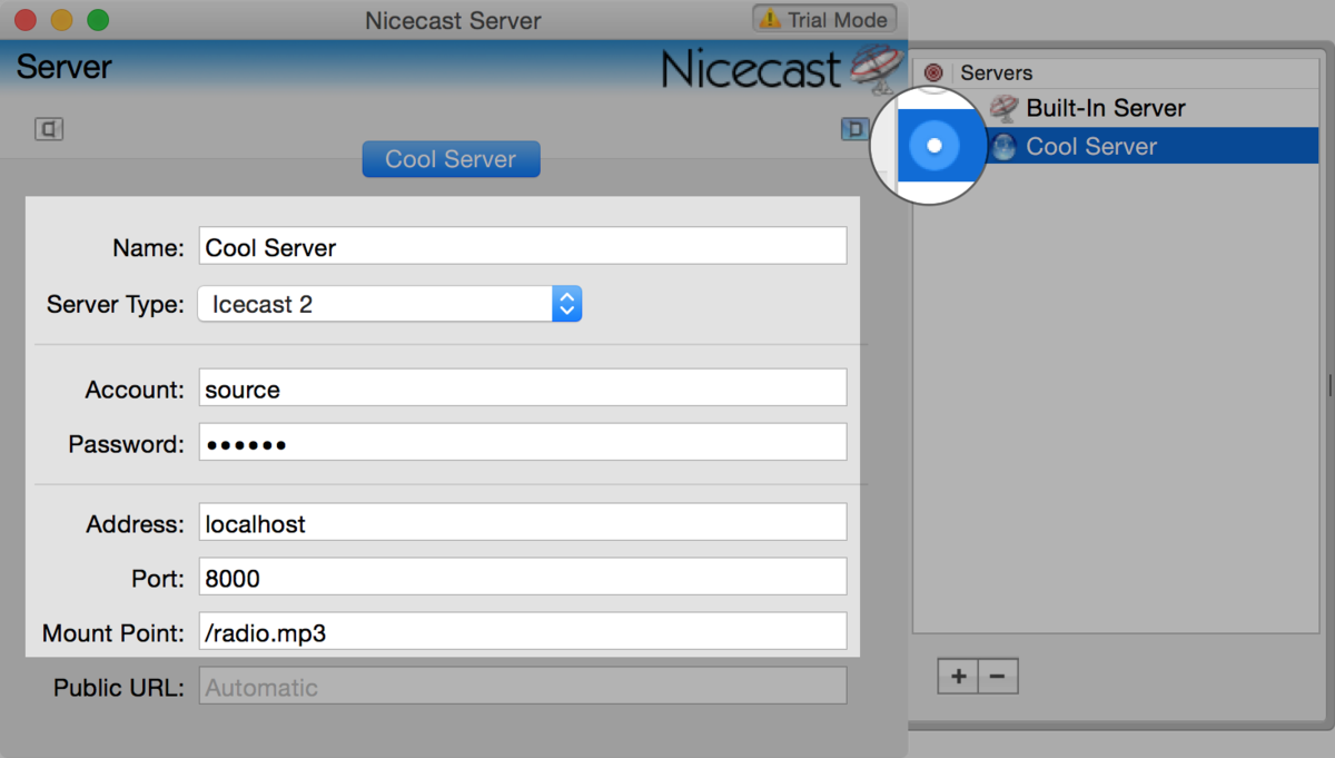 Icecast Server/Streaming to Icecast with Nicecast XiphWiki