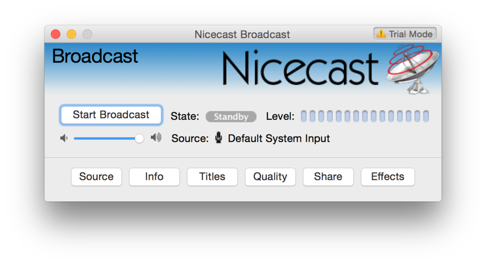 Start broadcast. Icecast client. Icecast Server logo. Переводчик Broadcast Pause. To start Broadcasting.